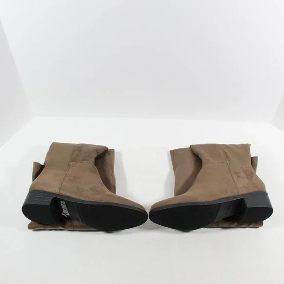 Fashion Nova Marja Over The Knee Boot Sperry-8 - Taupe 5.5 US - Picture 3 of 5